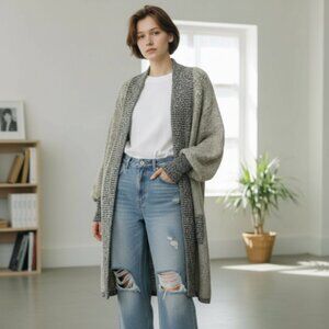 Vintage Dead Stock Duster Cardigan Sweater